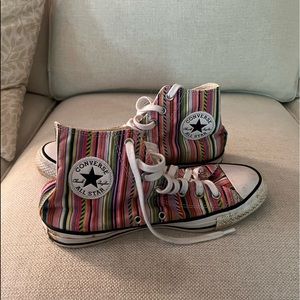 LIMITED EDITION High-Top Converse Size: W9/M7